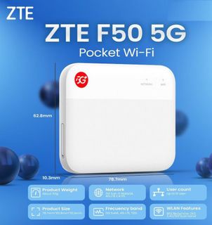 ZTE F50 超經濟實惠5G WiFi蛋630022917071381119