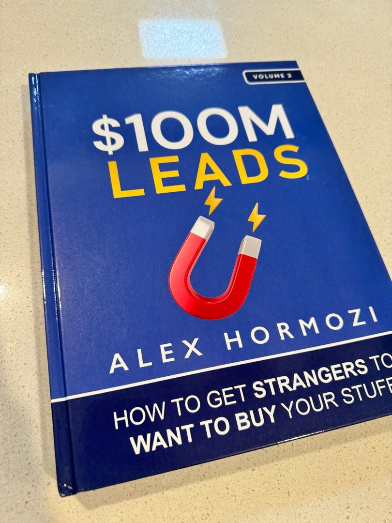 $100M Leads Alex Hormonzi, Hobbies & Toys, Books & Magazines, Fiction &  Non-Fiction on Carousell
