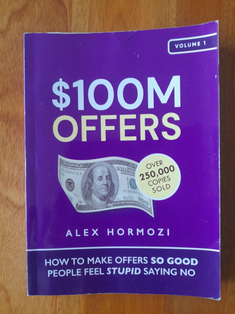 $100M Offers By Alex Hormozi. Paperback., Hobbies & Toys, Books &  Magazines, Fiction & Non-Fiction on Carousell