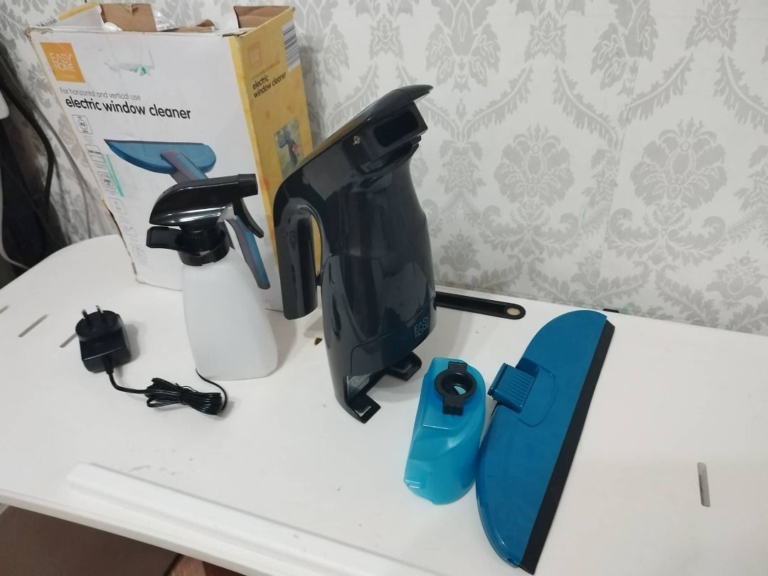 1. Electric Window Cleaner Easy Home, Furniture & Home Living