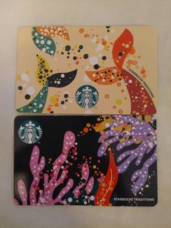 2024 Starbucks Traditions QR Promo Cards - 19 Stickers Total