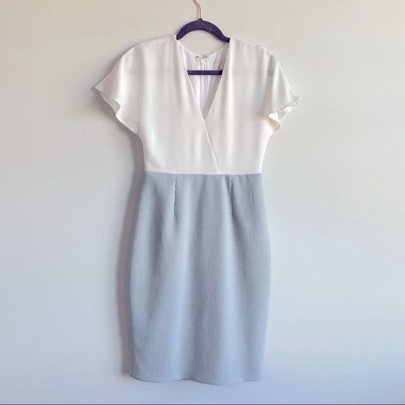 Ted baker fluted sleeve dress store