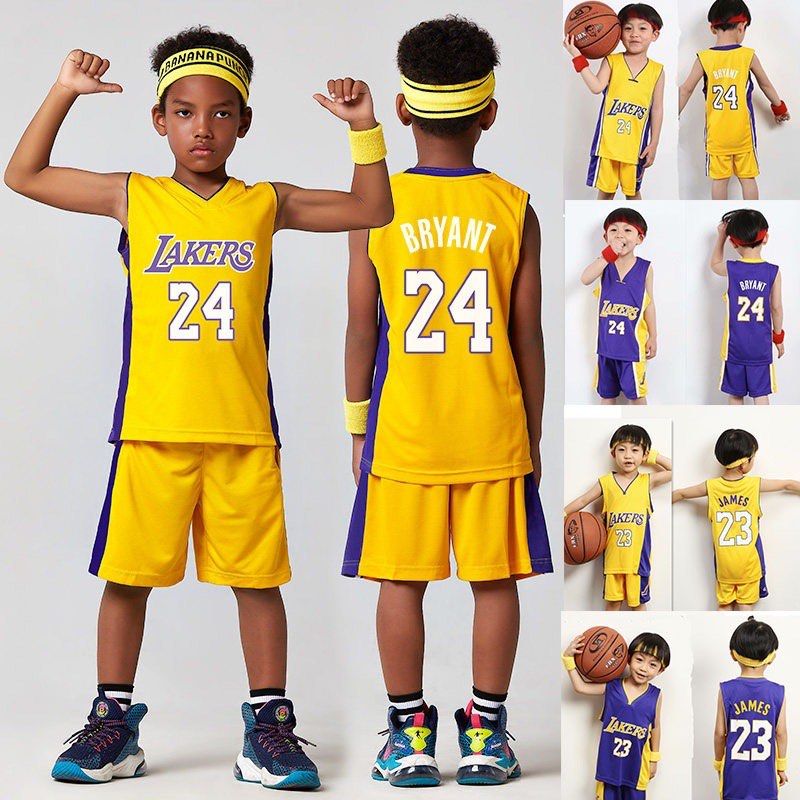 lakers jerseys for kids