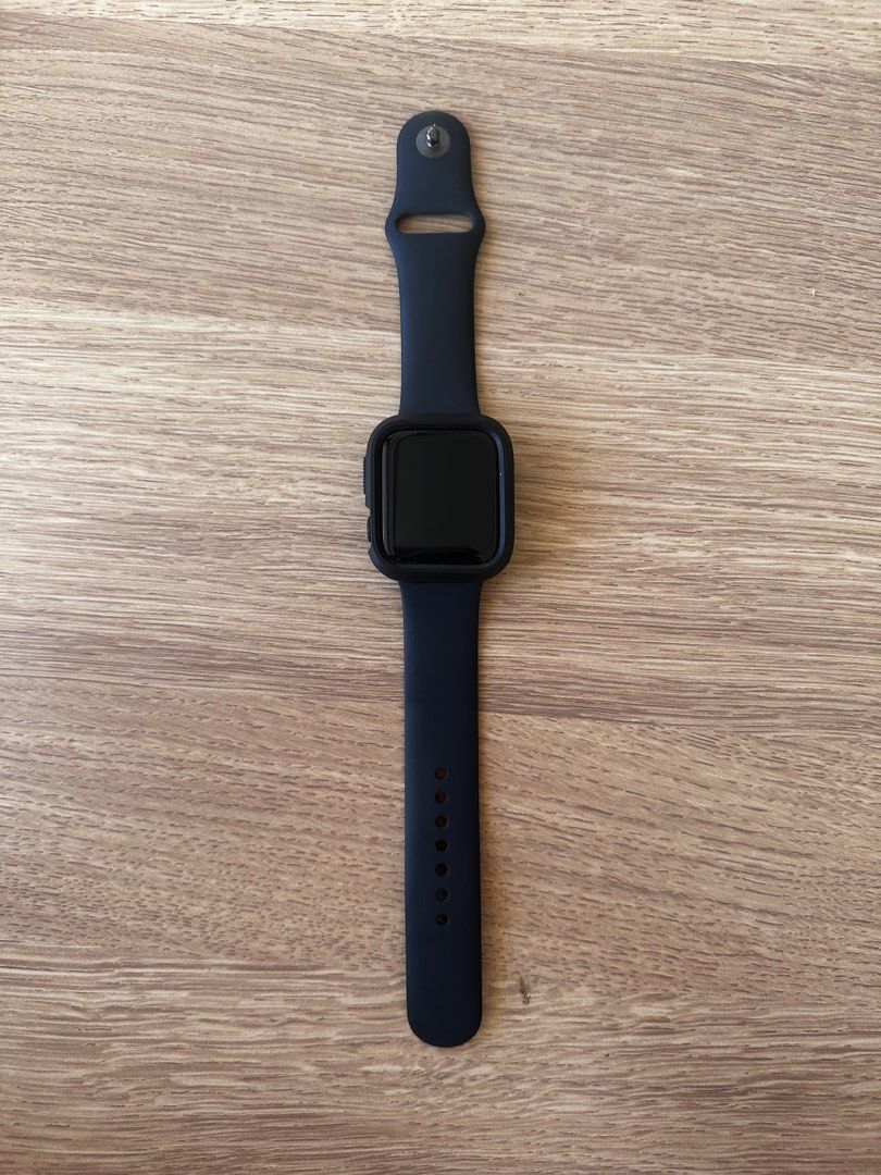 44mm Apple Watch SE GPS Midnight, 手提電話, 智能穿戴裝置及