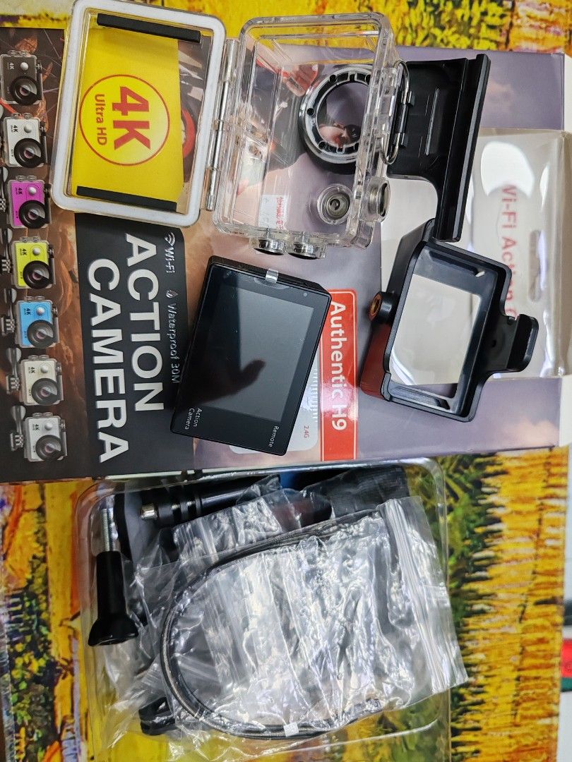 Authentic h9 best sale action camera