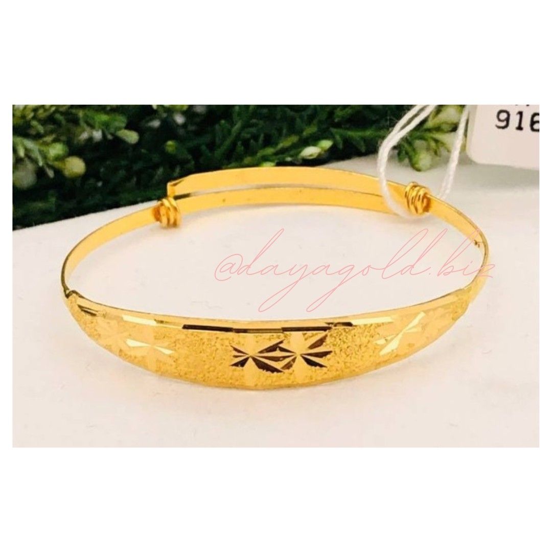 Gold boys bangle online