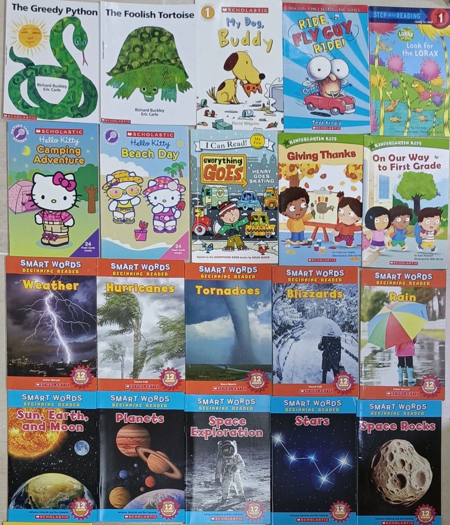 SCHOLASTIC story book / SCHOLASTIC Smart Words (Science) series ...