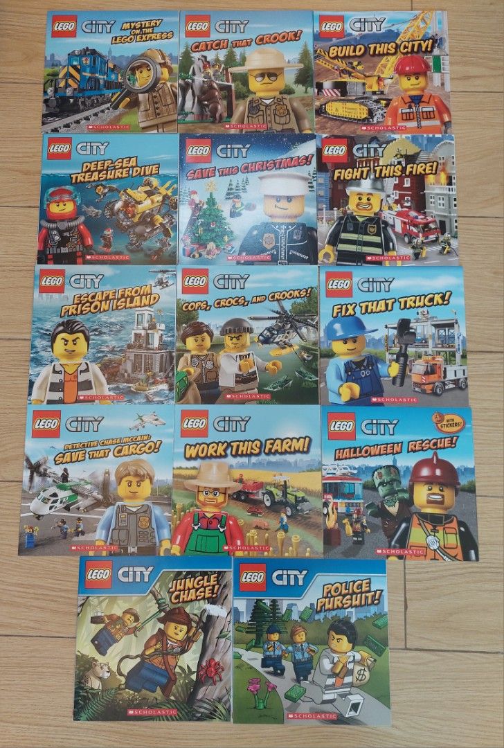 Lego city outlet books scholastic