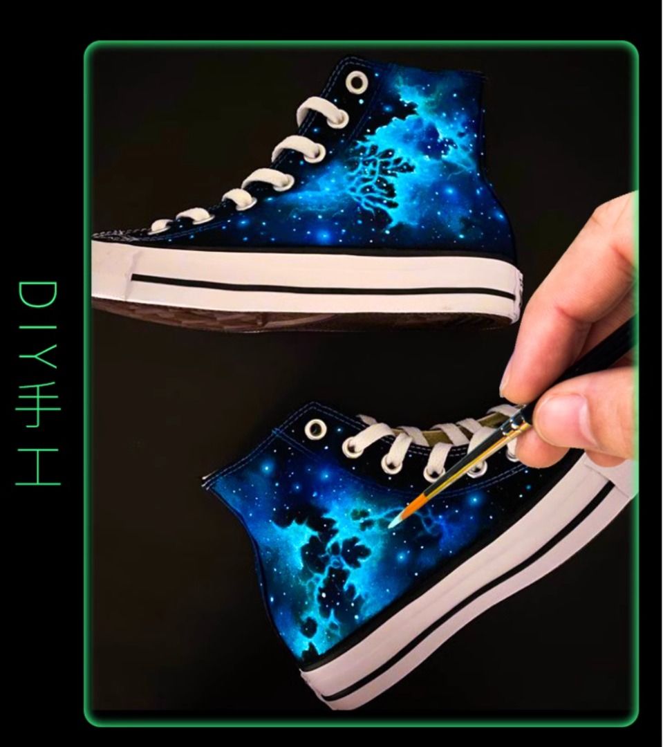 Glow in the store dark paint for shoes
