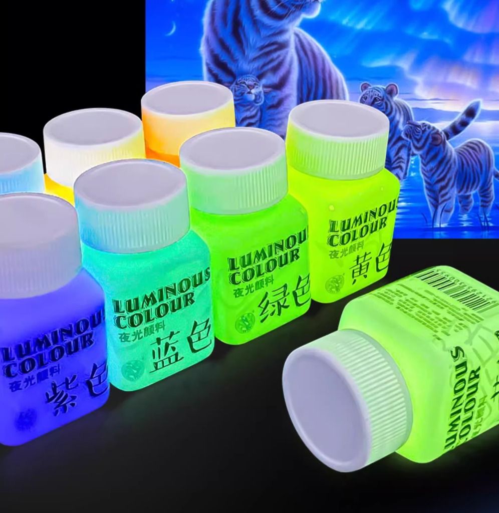 Glow in the dark shoe paint store
