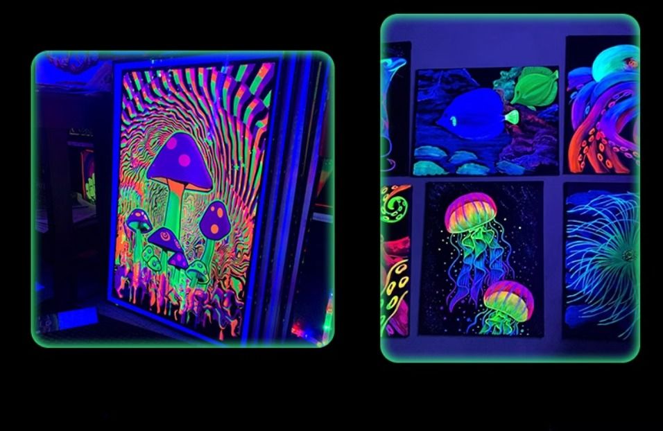 Glow in the dark shoe paint online