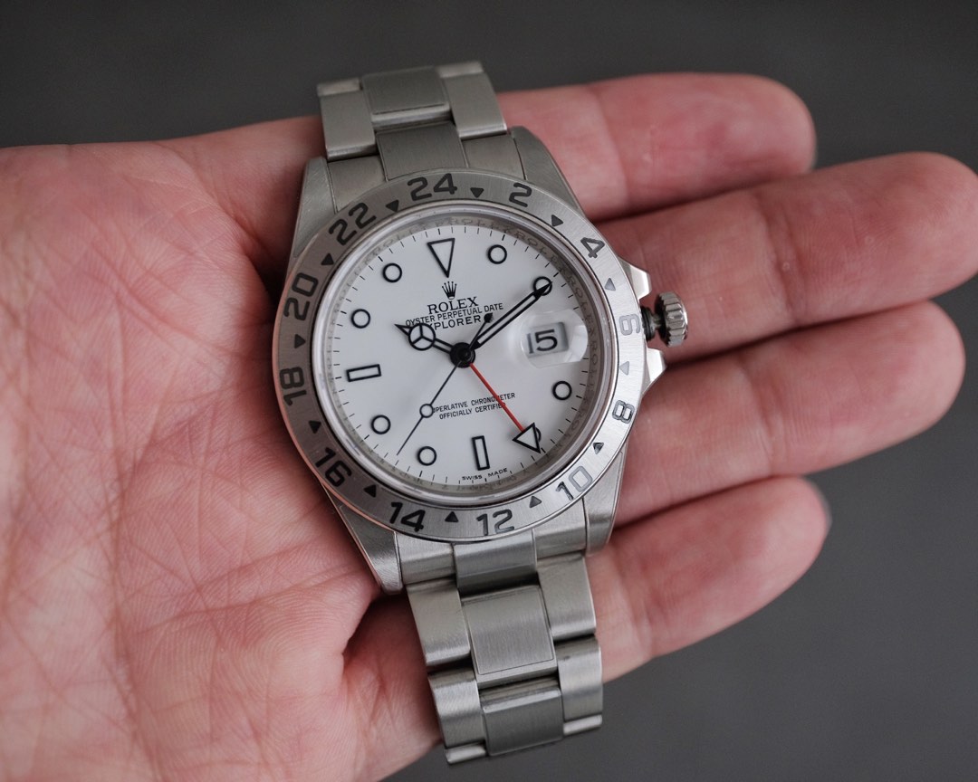 Serviced 3186 COMPLETE FULL SET Rolex Explorer II 16570 White