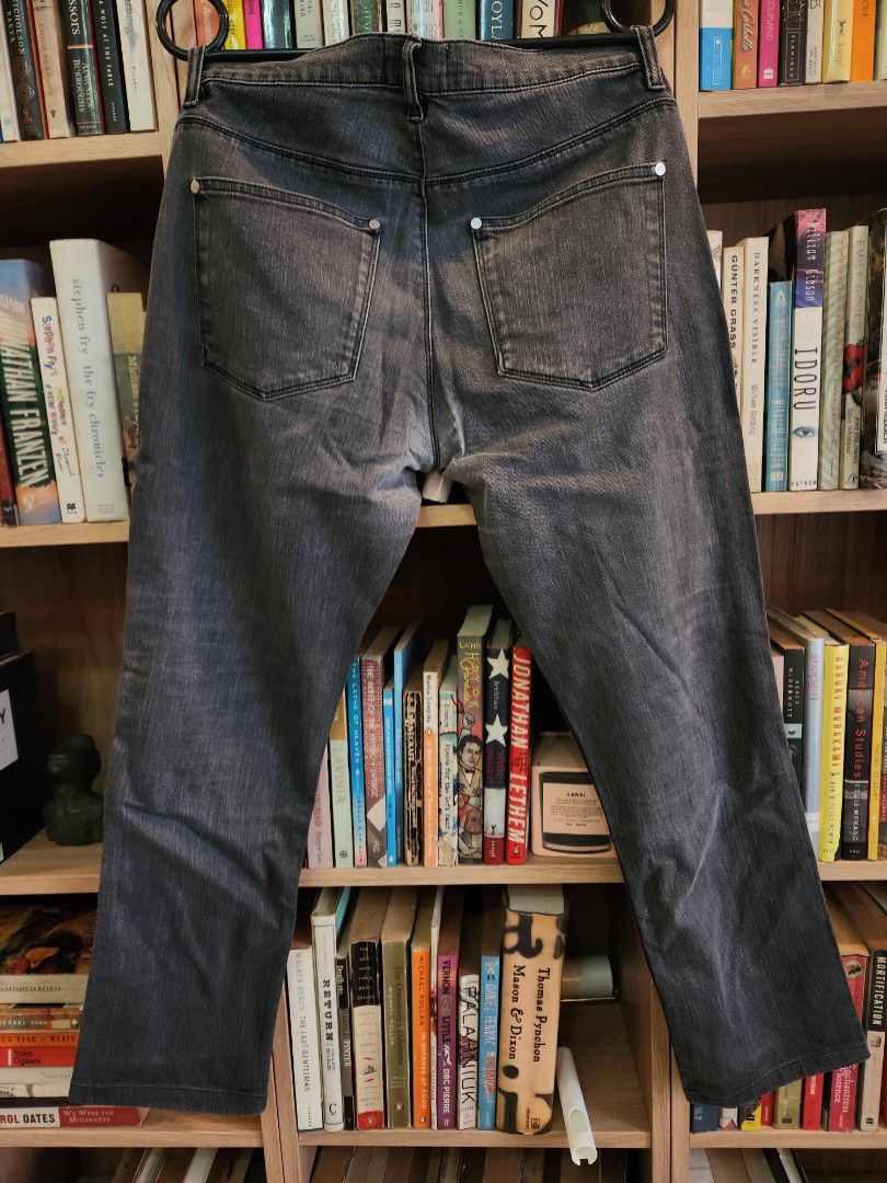 Acne Studios Faded Black Denim Jeans 31/32 (Category: Jeans) located in Quezon City. Submitted by 33nie.minimal (Listing ID 1280605247, Image 3). Description: waist 31/32in leg 35in.
