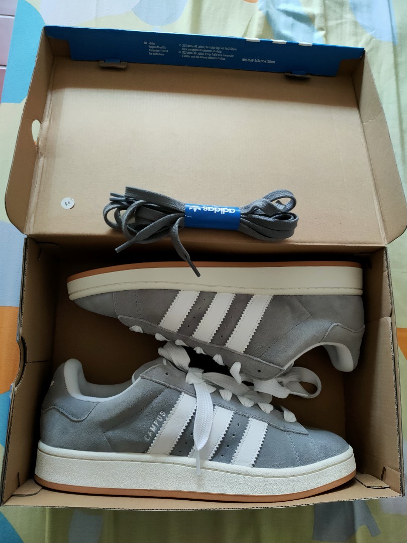 Adidas Campus 00s Grey, Men's Fashion, Footwear, Sneakers on Carousell