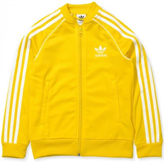 Adidas Originals Yellow Zip Jacket Women s Fashion Coats