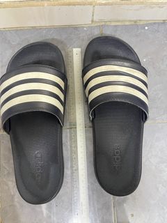 Men's adidas swim beachcloud slippers top