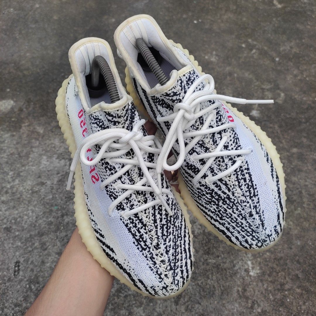 Men adidas yeezy boost 350 cheap v2 zebra