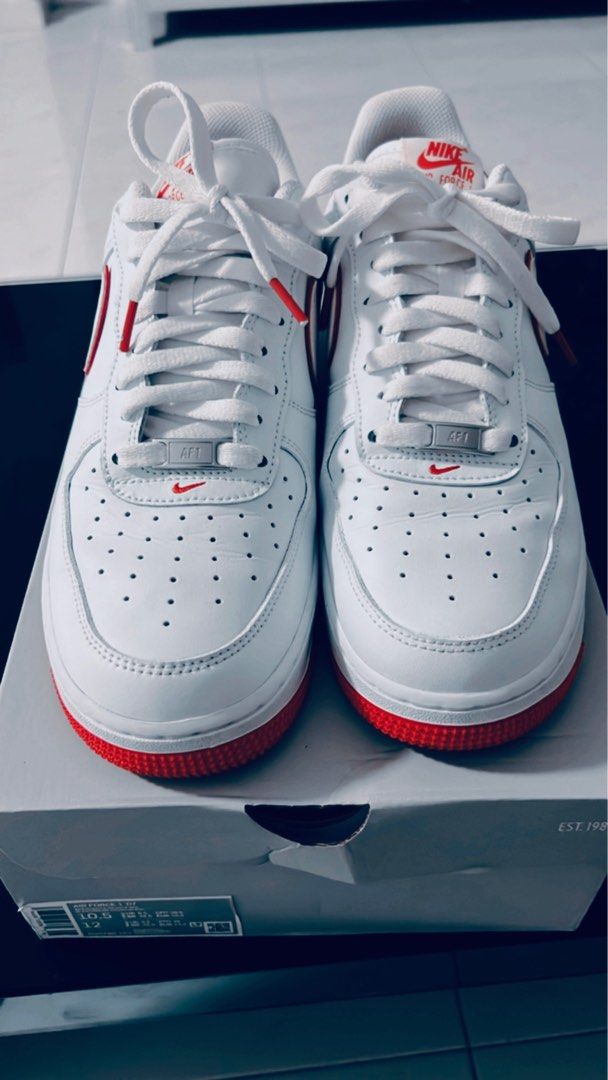 Air force red bottom store