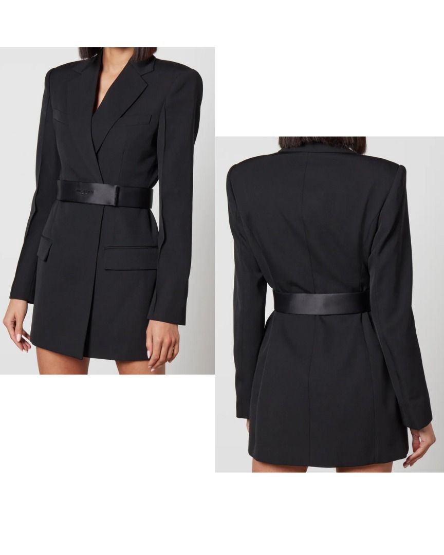 Alexander Wang  Wool-Crepe Blazer, Women's Fashion, Dresses & Sets, Dresses  on Carousell