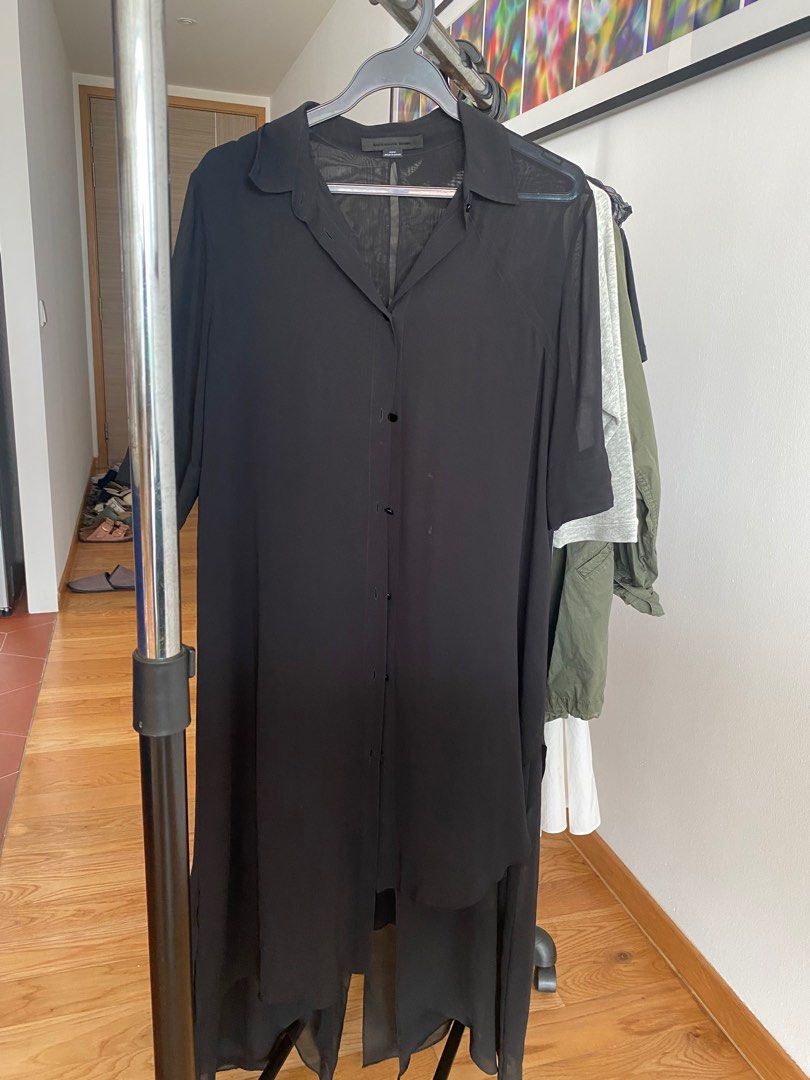 Alexander wang silk shirt dress Women s Fashion Dresses Sets