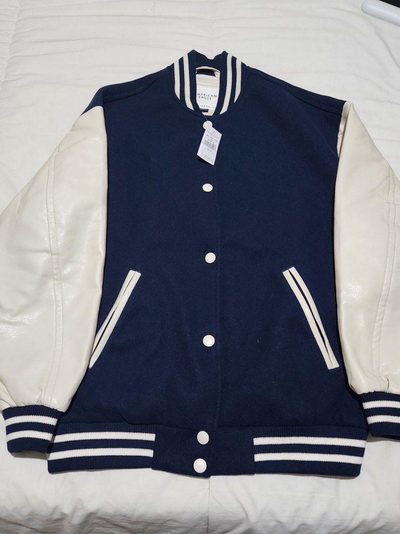 American eagle varsity jacket online