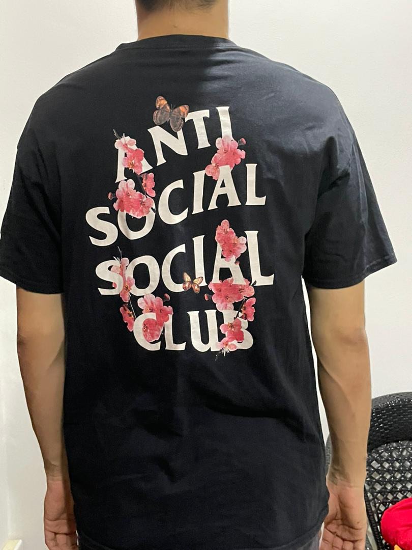 Anti social social club rose shirt cheap
