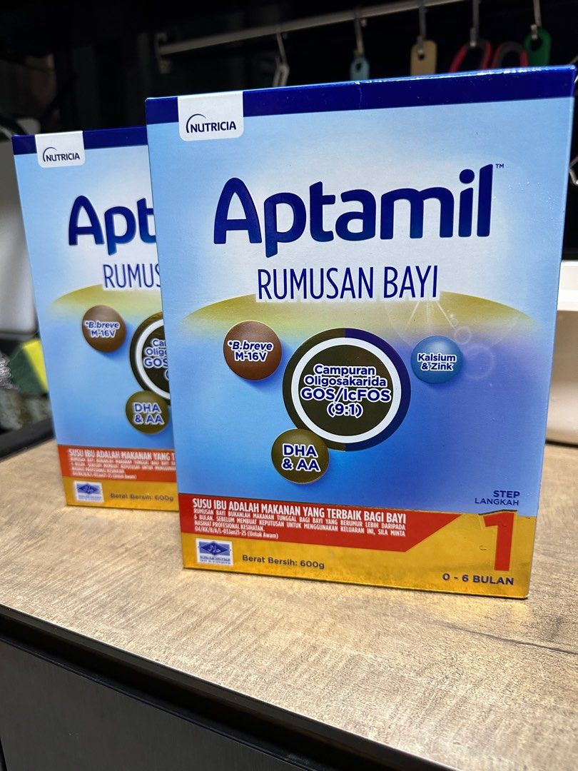 Aptamil stage 1 (600g), Babies & Kids, Nursing & Feeding, Breastfeeding ...