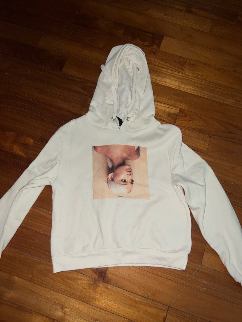 Ariana Grande H M Hoodie Women s Fashion Tops Longsleeves on Carousell