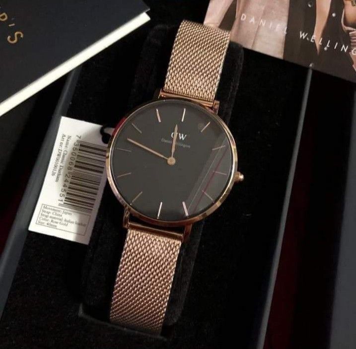 Jam dw petite deals rose gold