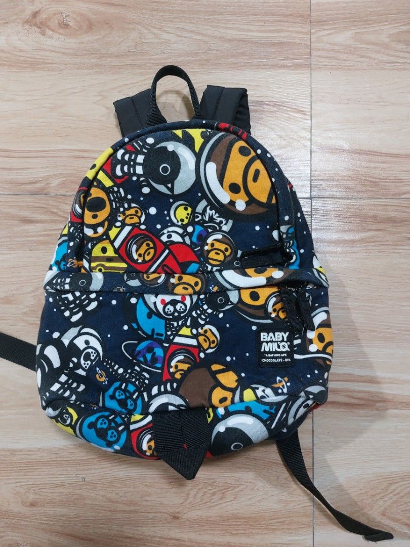 Baby milo x chocolate kids backpack, Men's Fashion, Bags, Backpacks on Carousell