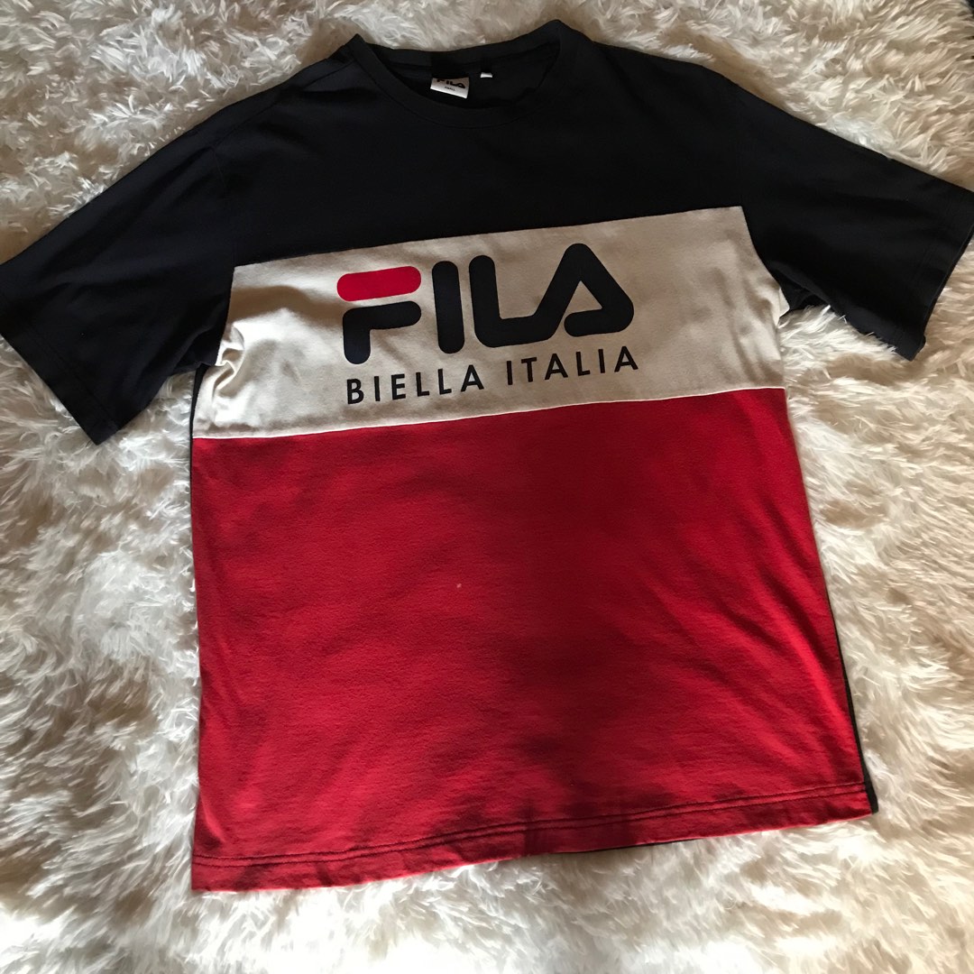 T shirt fila online tricolore