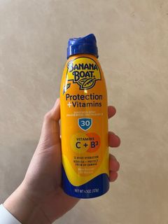 Banana Boat Sunscreen spray