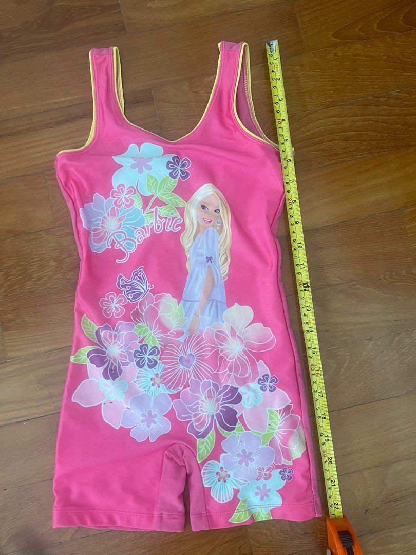Barbie kids swimsuit size 8 some spots pls see photo Women s