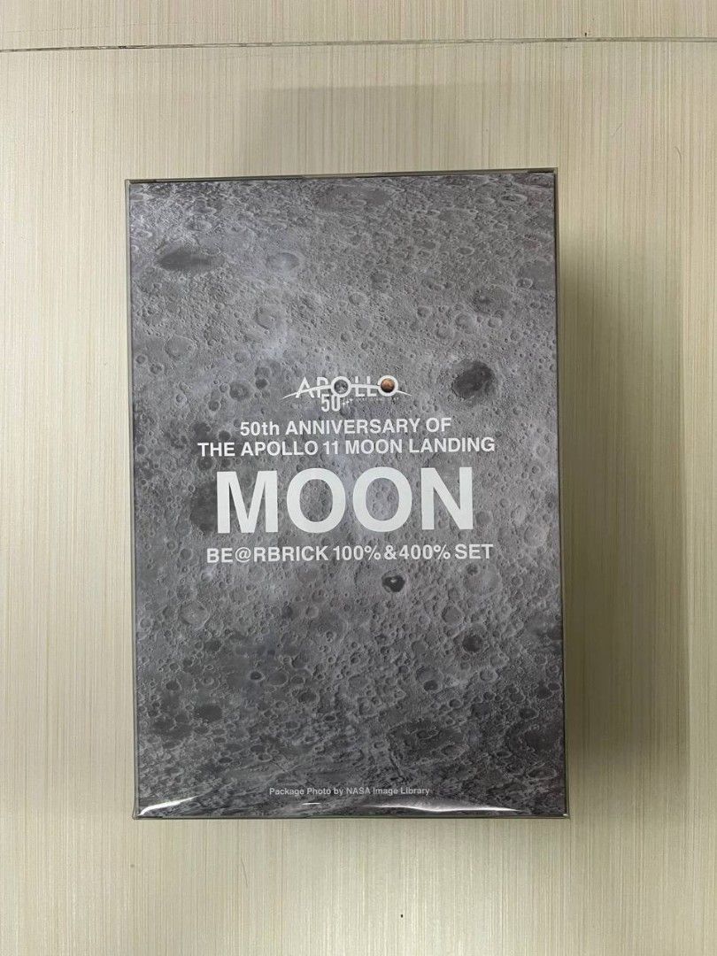 その他 MOON BE@RBRICK 100% 400% Bearbrick 400% 28cm Moon Astronomy Enthusiast Doll Joint