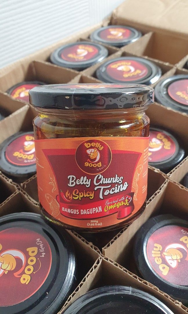 Belly chunks tocino, Food & Drinks, Packaged & Instant Food on Carousell