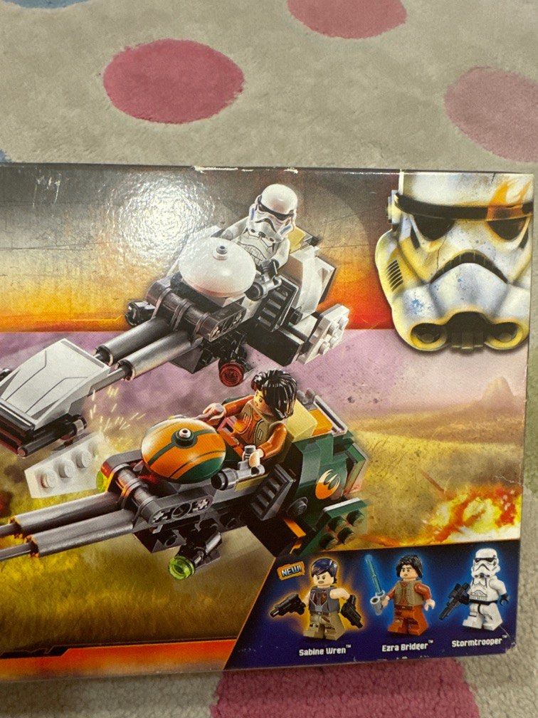 Brand new 2015 Lego 75090 Ezra s Speeder Bike Hobbies Toys Toys Games on Carousell