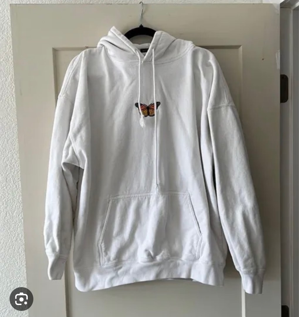 White butterfly discount hoodie brandy melville
