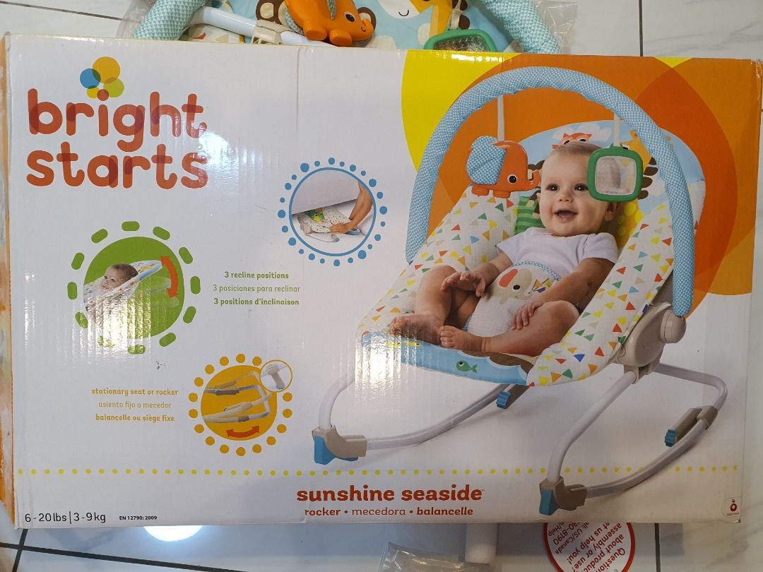 Sunshine seaside store infant rocker