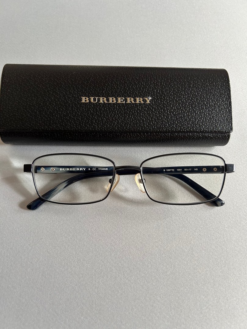 Burberry hotsell titanium eyeglasses