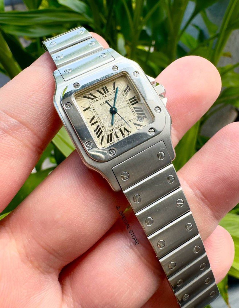Cartier santos date on sale