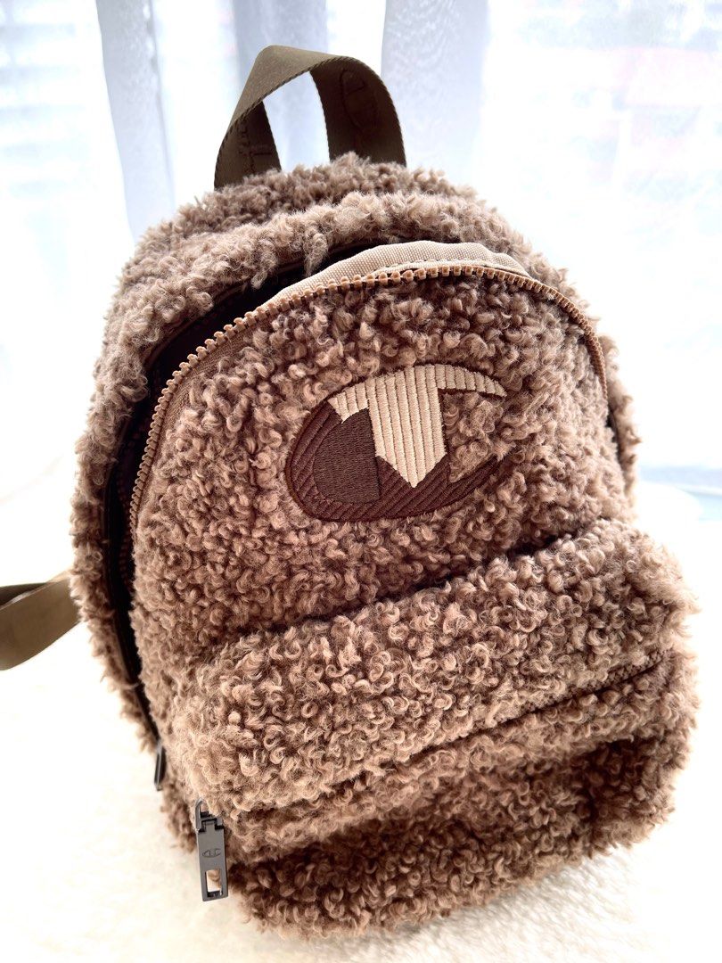 Champion Fleece Bag Authentic Women s Fashion Bags Wallets Backpacks on Carousell
