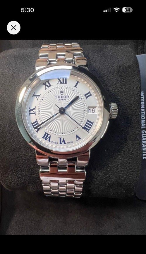 FINAL PRICE BNIB Tudor clair de rose 34mm Luxury Watches on