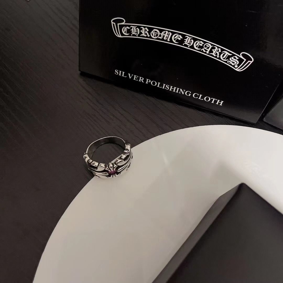 Chrome hearts style ring online