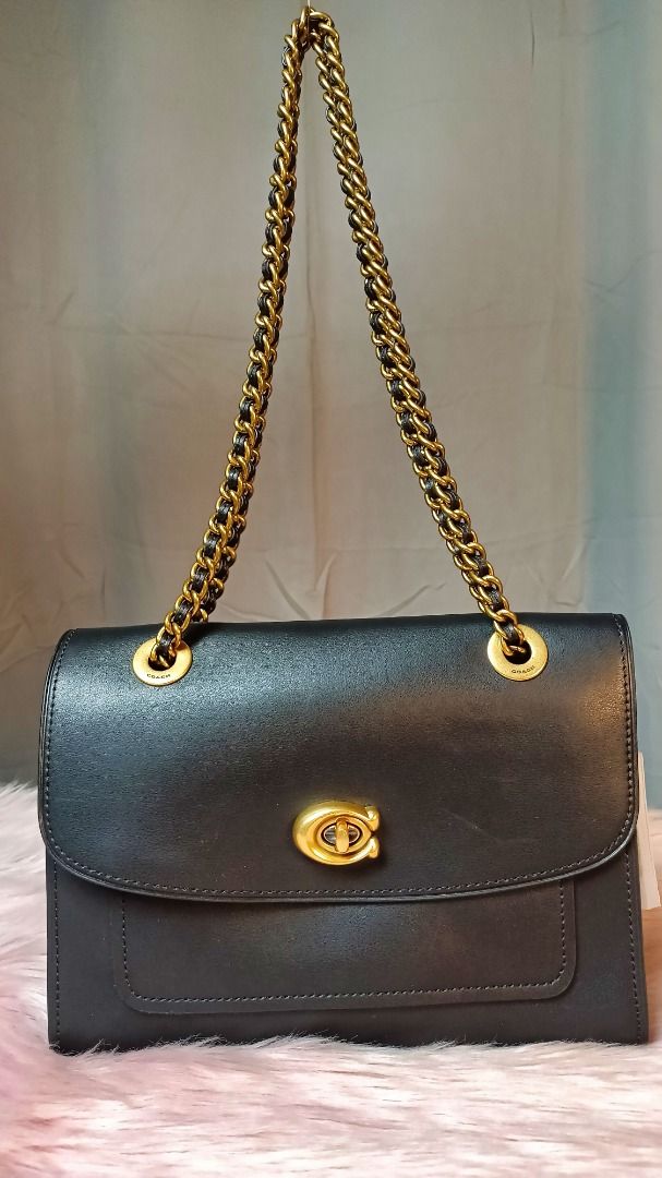 Coach parker shoulder cheap bag sale