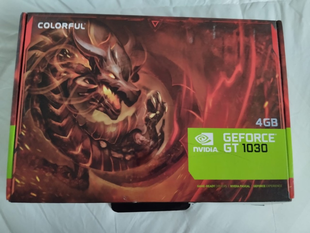 Colorful GeForce GT 1030 4GB DDR4 RAM GDDR4 Pci e Graphics Card