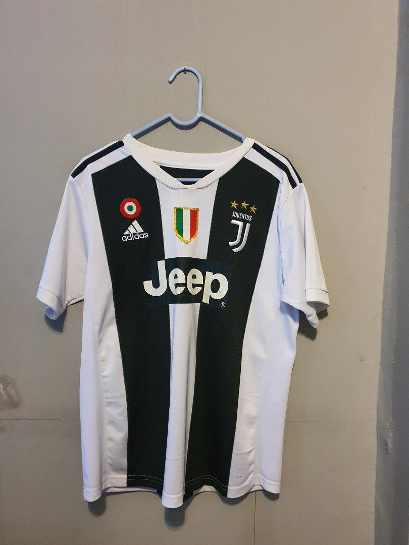 Cristiano Ronaldo 7 CR7 Juventus Home Jersey 2018 2019 Adidas