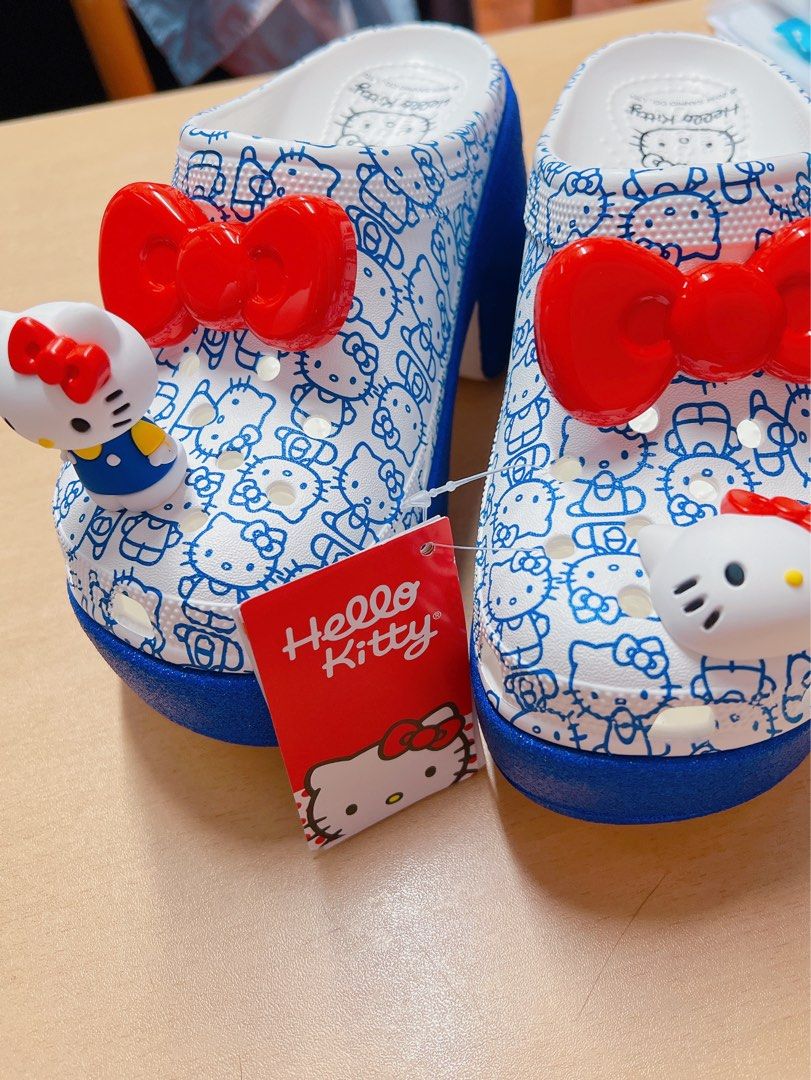 Hello Kitty ×Crocs 50周年 赤 - 靴