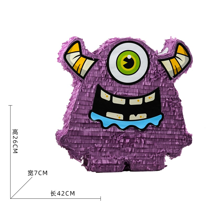 Cyclopsy Pinata (42 x 26 x 7cm) (Comes With Free Stick), Hobbies & Toys ...
