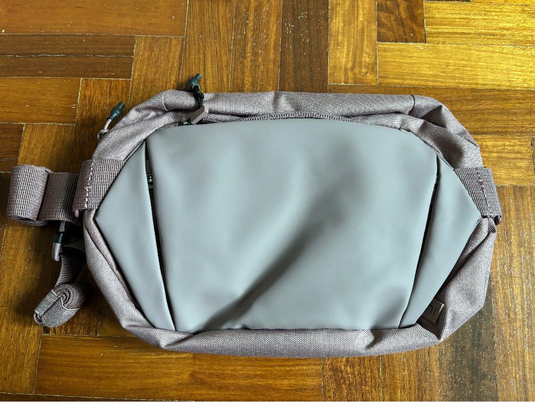 Decathlon pink purple sling cross body bag sports messenger bag Women s Fashion Bags Wallets Cross body Bags on Carousell