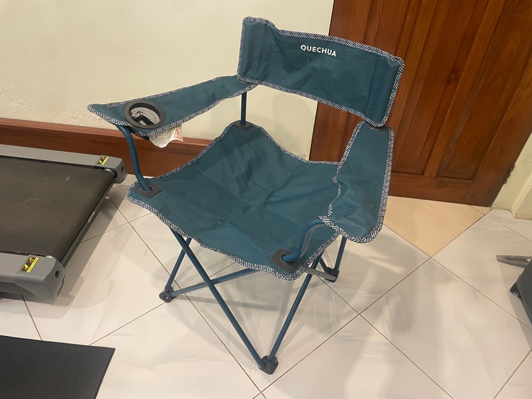 Decathlon Quechua Basic Folding Camping Chair, Sports Equipment, Hiking
